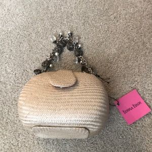 Donna Dixon Buntal Bag w/Charms